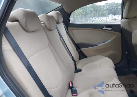 2013 Hyundai Accent Gls z USA, uszkodzony, nr VIN KMHCT4AE9DU347746